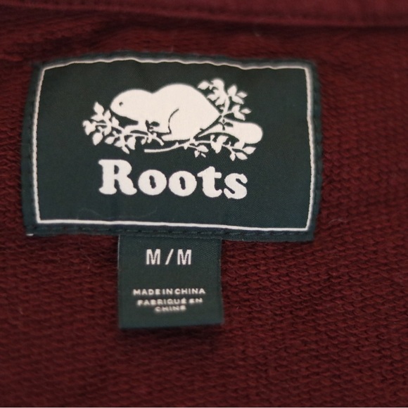 Roots Burgundy Hoodie - Picture 4 of 6